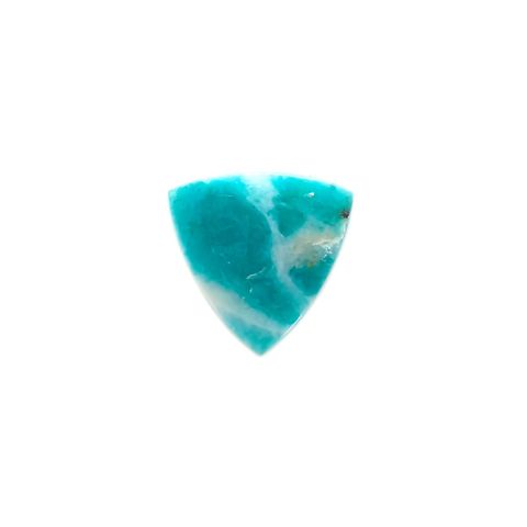 マトリックスアマゾナイト(アマゾナイトインクォーツ/フェルドスパー) ブラジル産 8.99ct[230823080]20.1x19.9mm前後