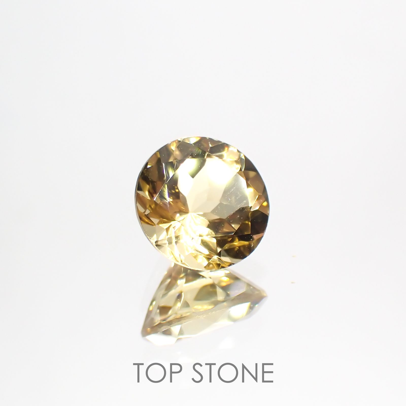 イエローベリル(宝石名イエロー・ベリル)ブラジル産 1.17ct 識別済[211113650]7.1x7mm前後