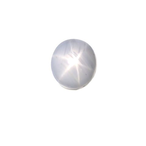 ブルースターサファイア(宝石名スター・サファイア)ビルマ産 1.93ct 識別済[231124079]7.3x6.4mm前後