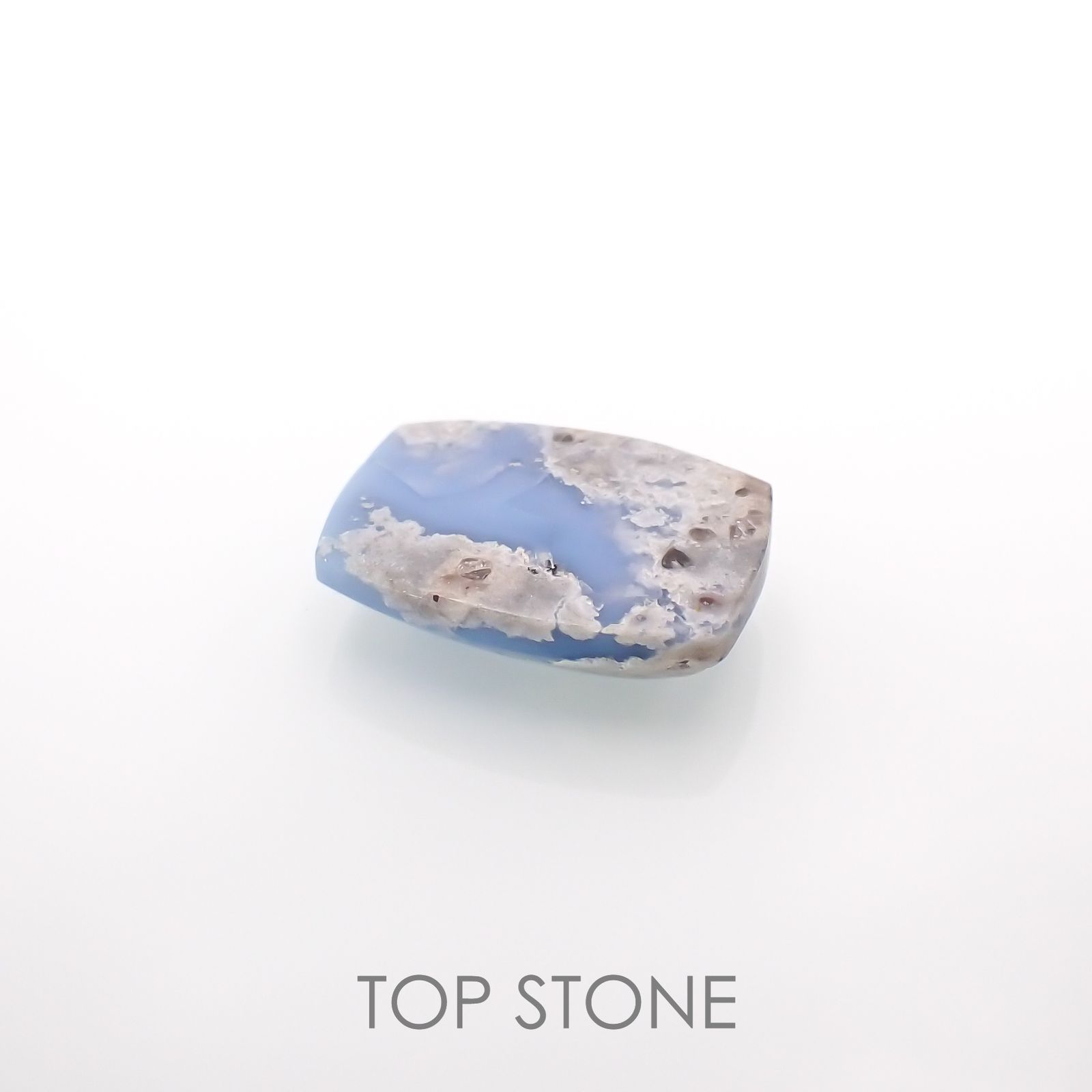マトリックスブルーオパール アメリカ・オレゴン州産 3.68ct[220917819]13.6x8.9mm前後