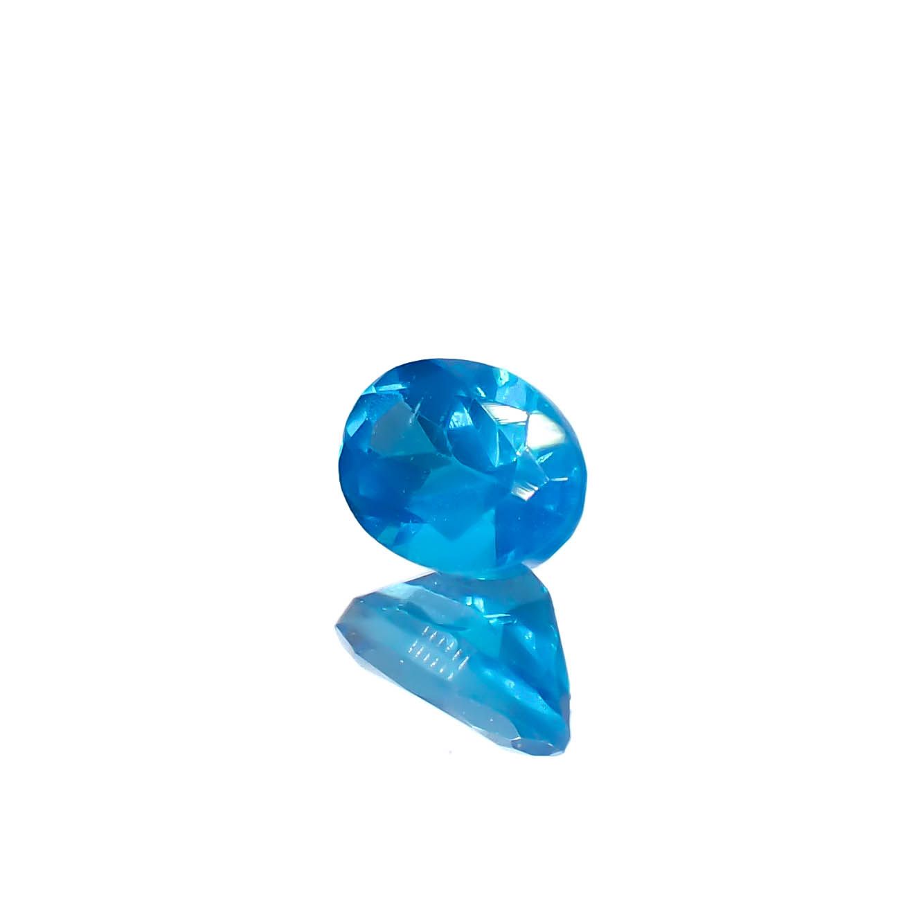 ネオンブルーアパタイト マダガスカル産 0.21ct[240628102]4x3mm前後