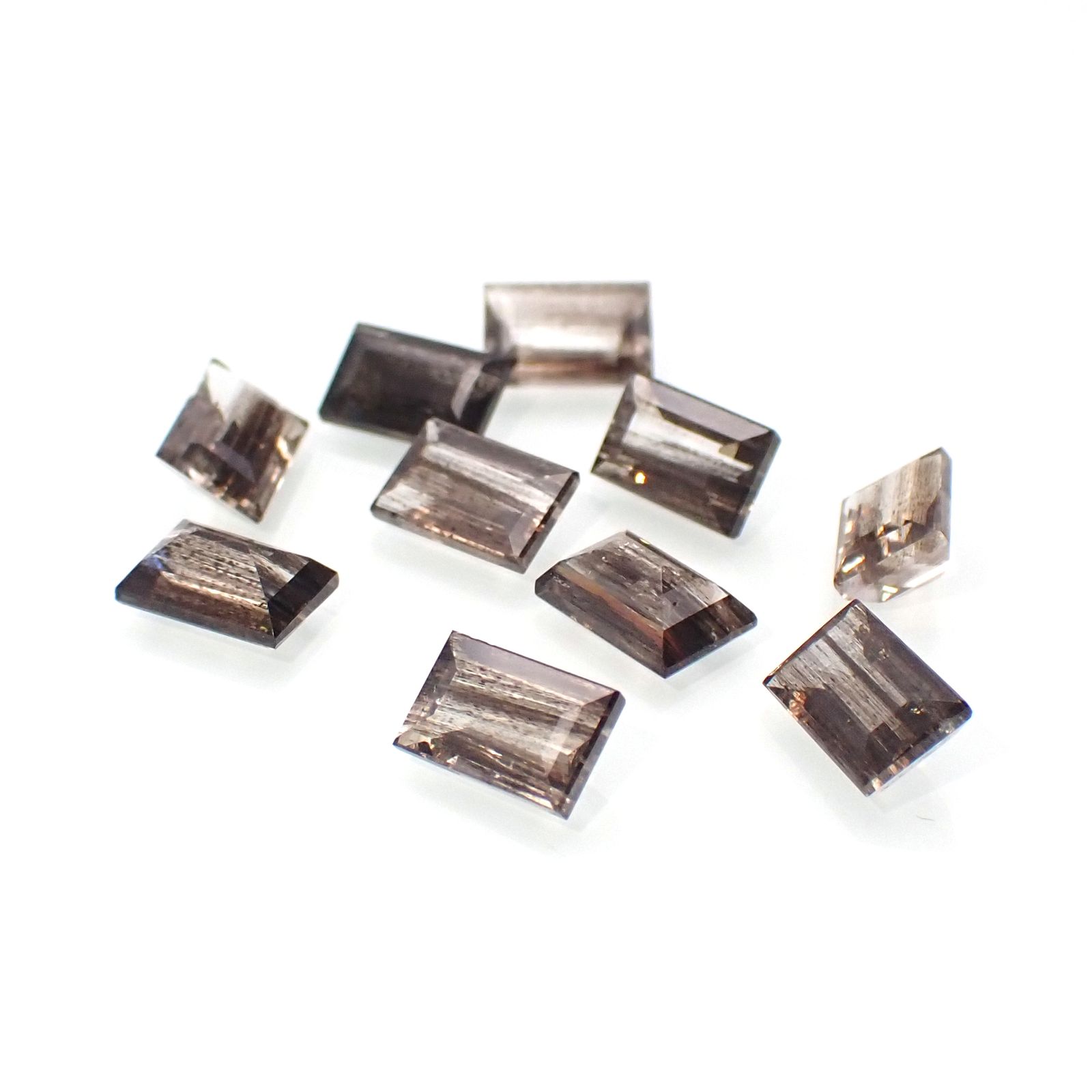 ◆ランダムセレクト-Limited edition-◆<先着10個>レインボースキャポライト ブラジル産 約0.51-0.59ct[230722891]5.0-6.1x3.8-4.1mm前後