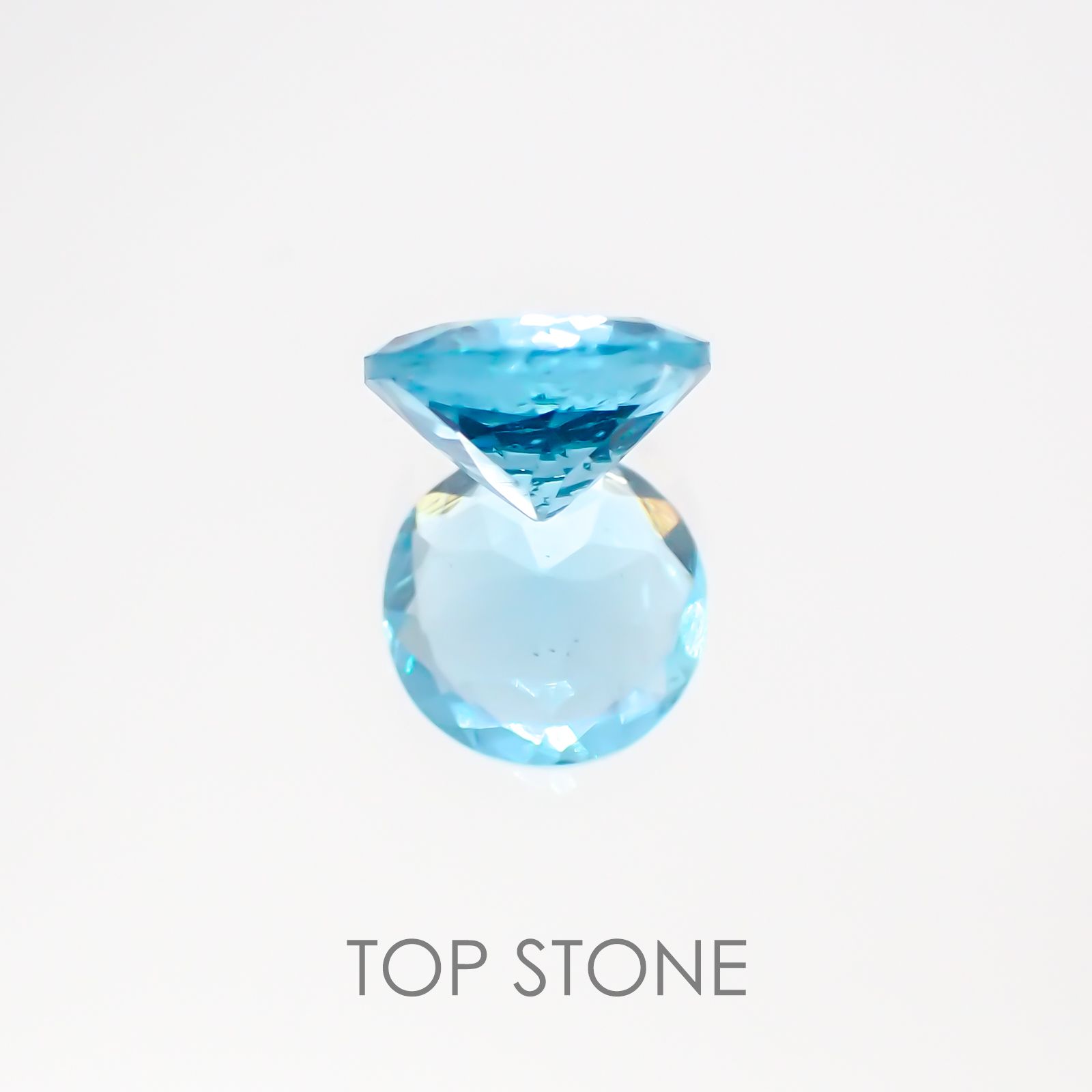 アパタイト(宝石名アパタイト) ブラジル産 0.76ct 識別済[20127947]6×6mm前後