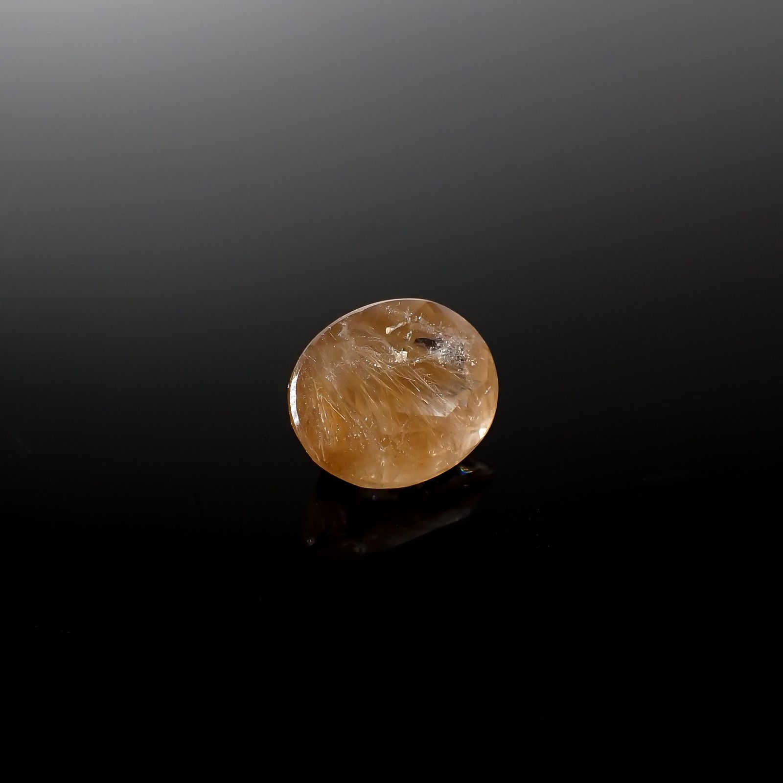 ポンポンクォーツ ブラジル産 7.28ct[240427217]13.7x11.3mm前後