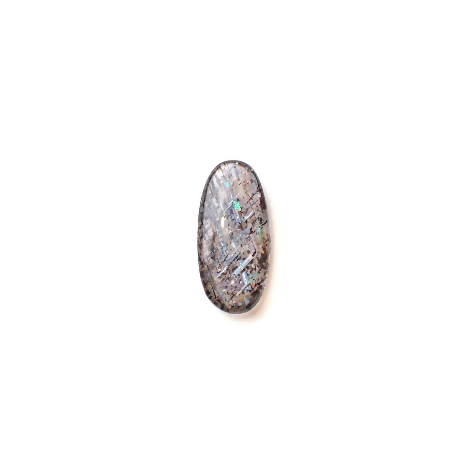 レインボーラティスサンストーン オーストラリア産 2.53ct [250430297]14.5x6.9mm前後
