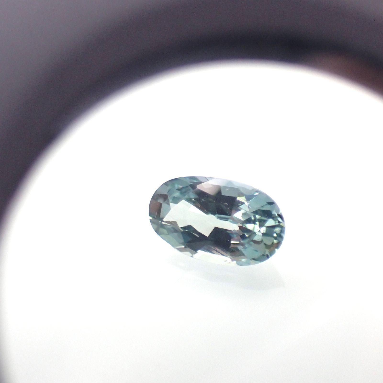 ブルーコーネルピン タンザニア産 0.57ct[231224502]6.4x3.8mm前後