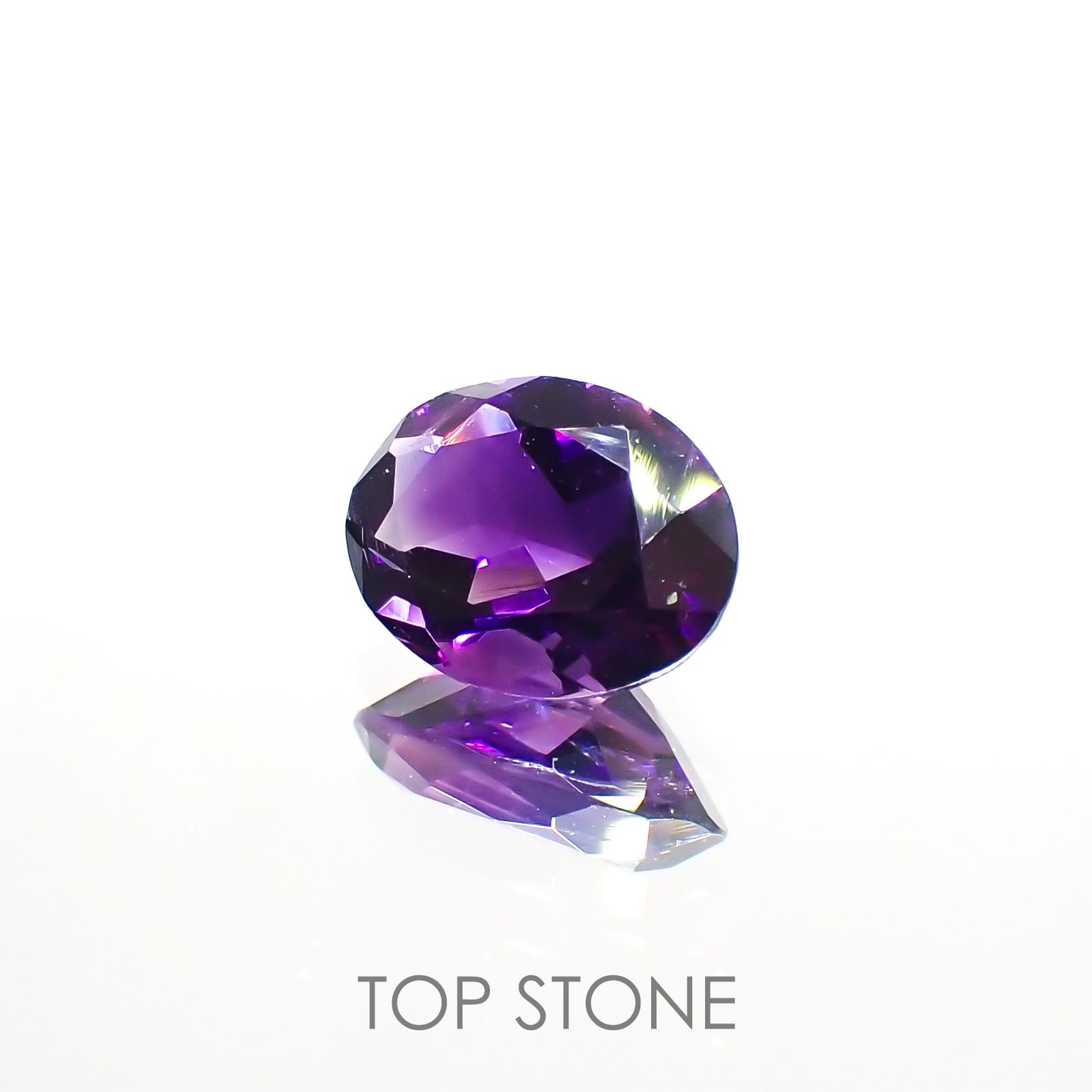 カラーシフトアメジスト(宝石名アメシスト)ブラジル/ウルグアイ産 1.57ct 識別済[220113965]9x7.1mm前後