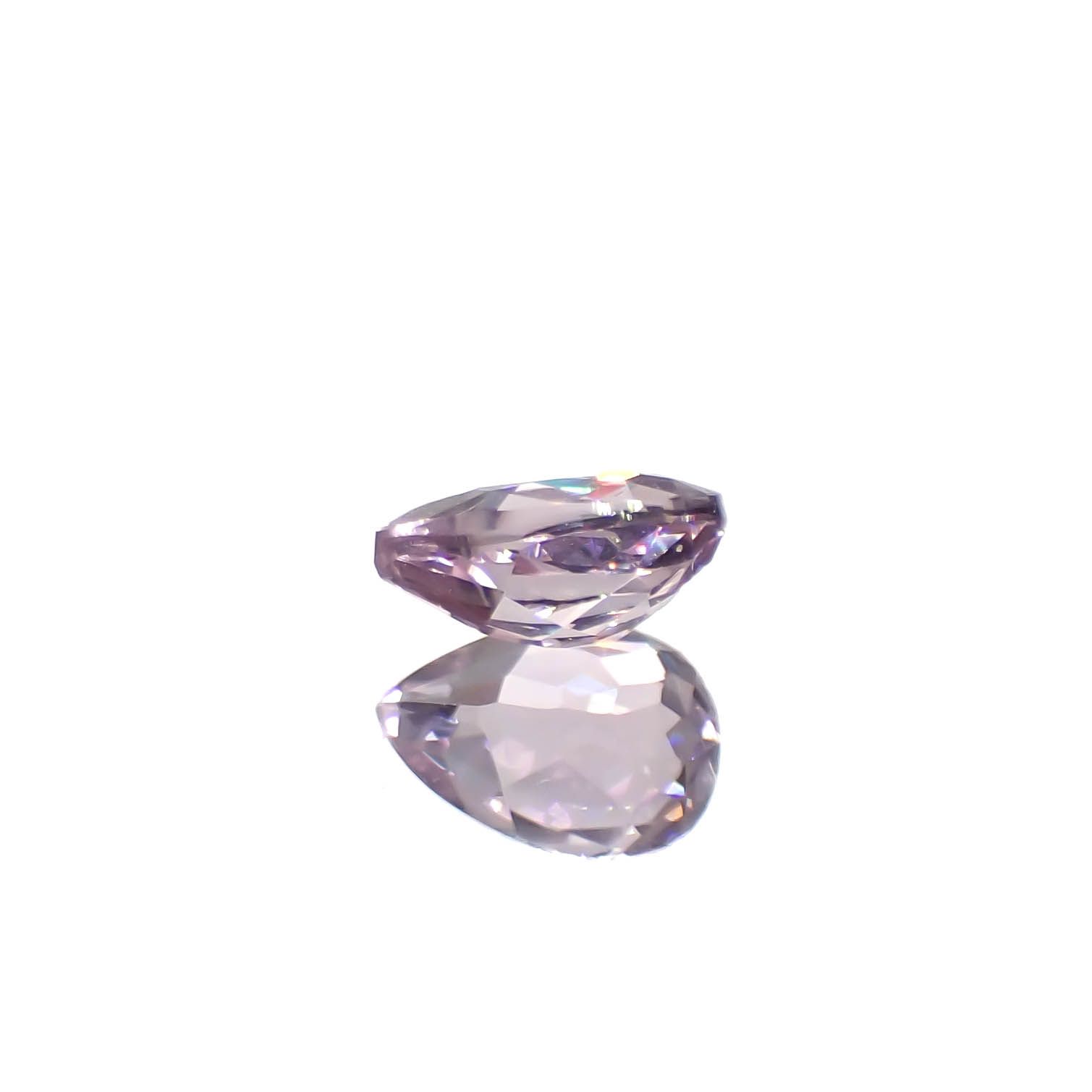 カラーシフト ピンクダイアスポア アフガニスタン産 0.45ct[240627979]5.6x3.9mm前後