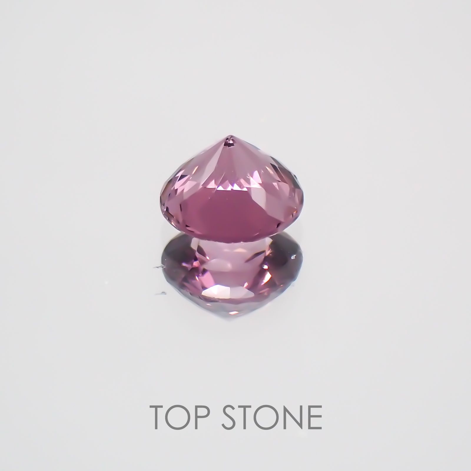 ホットピンクスピネル ビルマ産 ルース 0.36ct[210210026]4.4×4.3mm前後