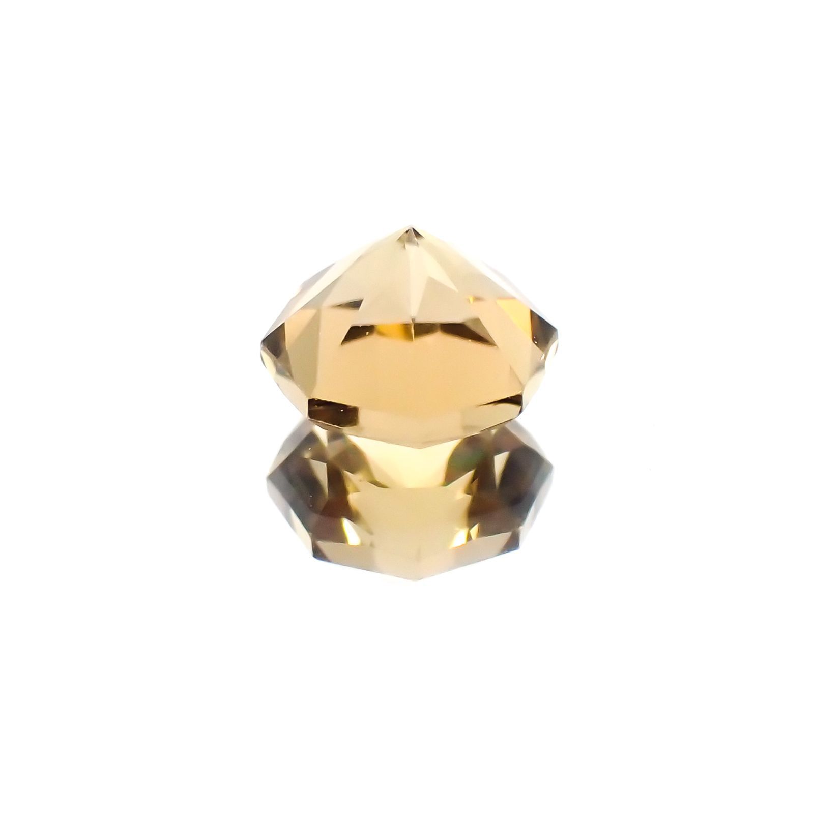 ◇オクタゴンカット◇イエロートルマリン SA(宝石名トルマリン)ブラジル産 0.57ct 識別済[231124203]5x5mm前後