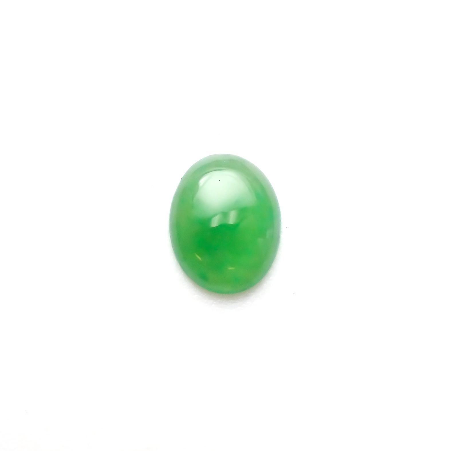 天然翡翠 ルース 1.944 ct、ソーティング付き、ケース入り