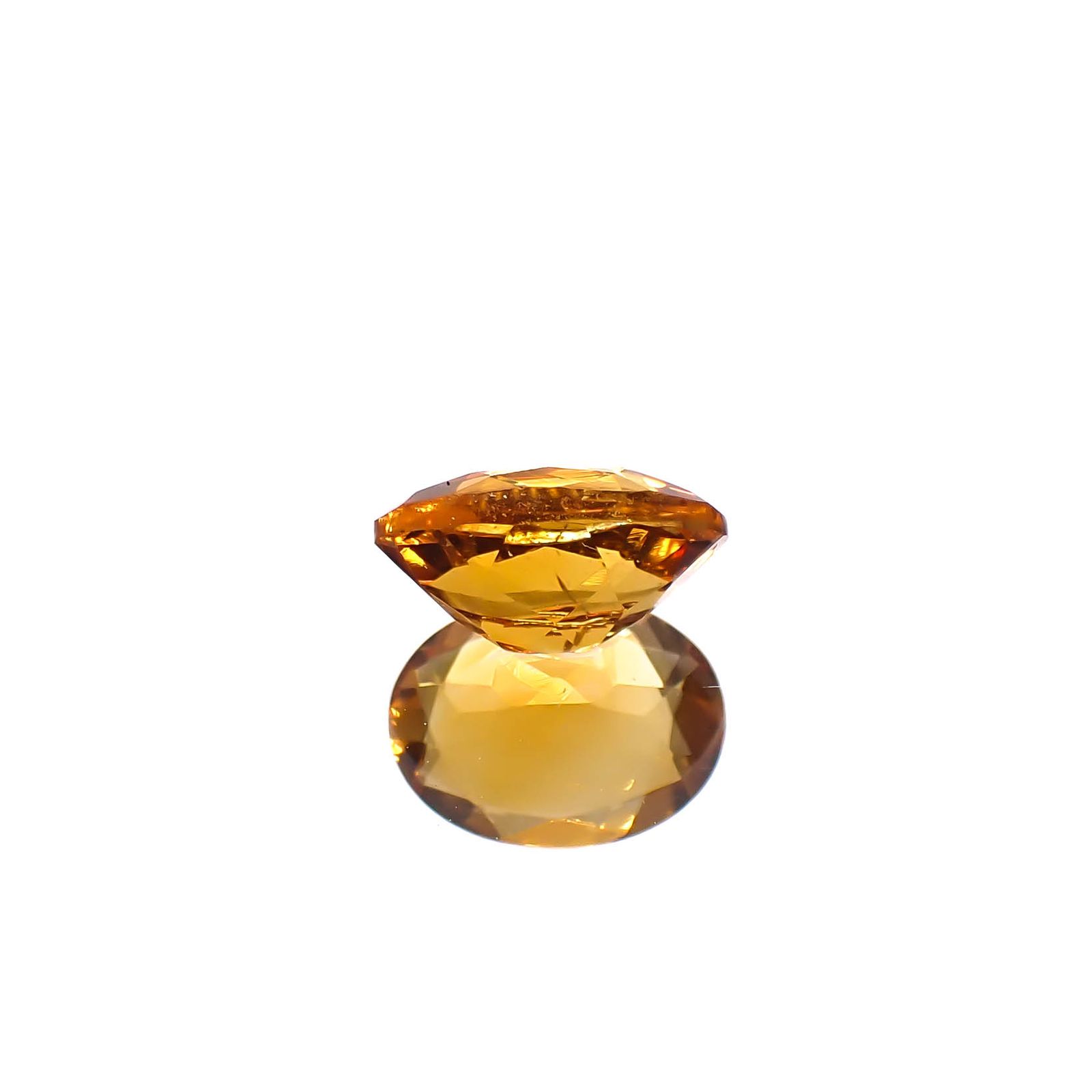 マデイラシトリン ブラジル・ミナスジェライス州産 1.08ct [250630581]8x6mm前後
