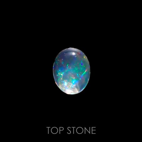 ウォーターオパール メキシコ産 0.75ct[220616400]7.2x5.7mm前後