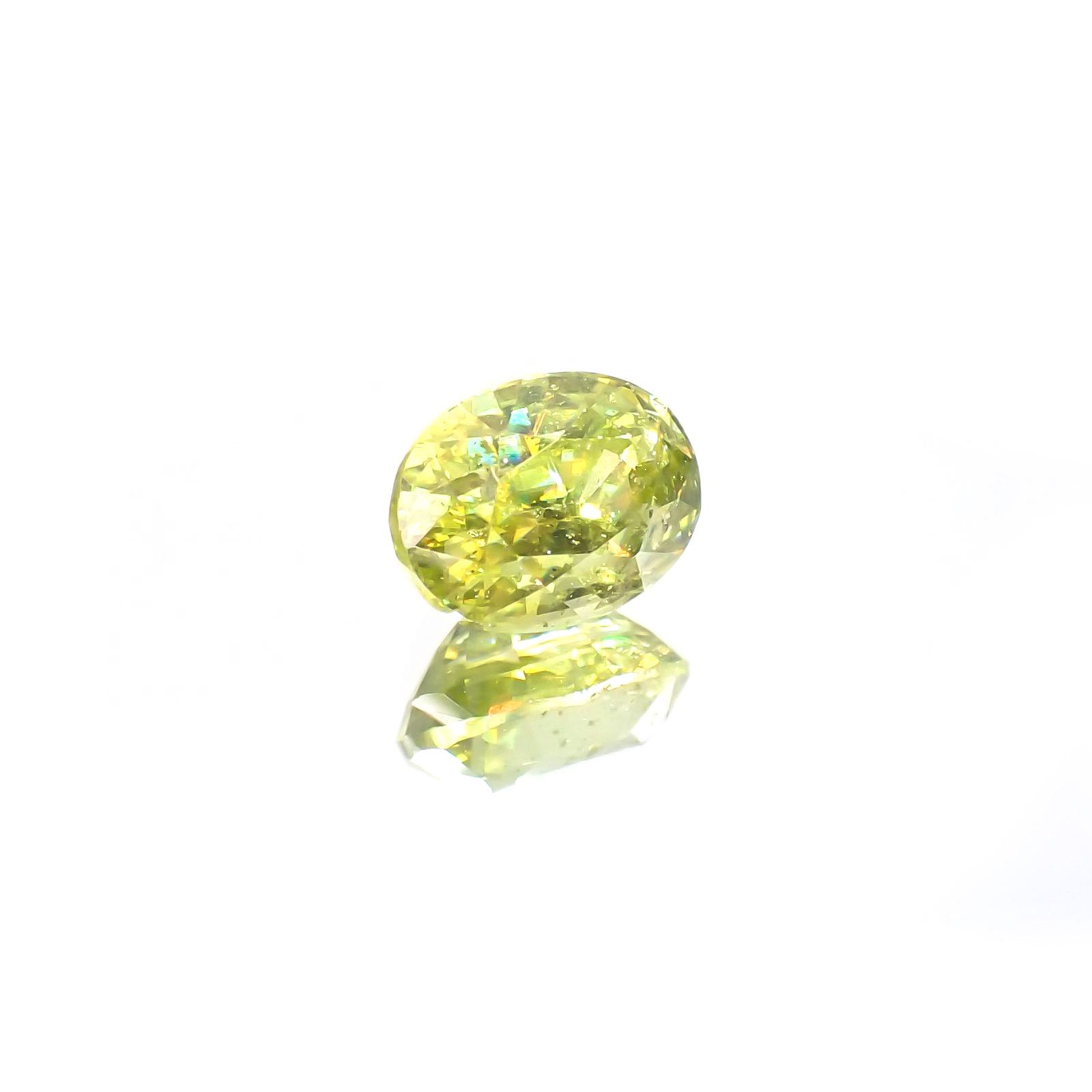 スフェーン(宝石名スフェーン) マダガスカル産 1.441ct ソ付(彩珠)[210712180]7.4×5.7mm前後