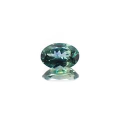 モンタナサファイア(宝石名サファイア) アメリカ・モンタナ州産 識別済 0.72ct / 6.5x4.5mm前後 [25129304]