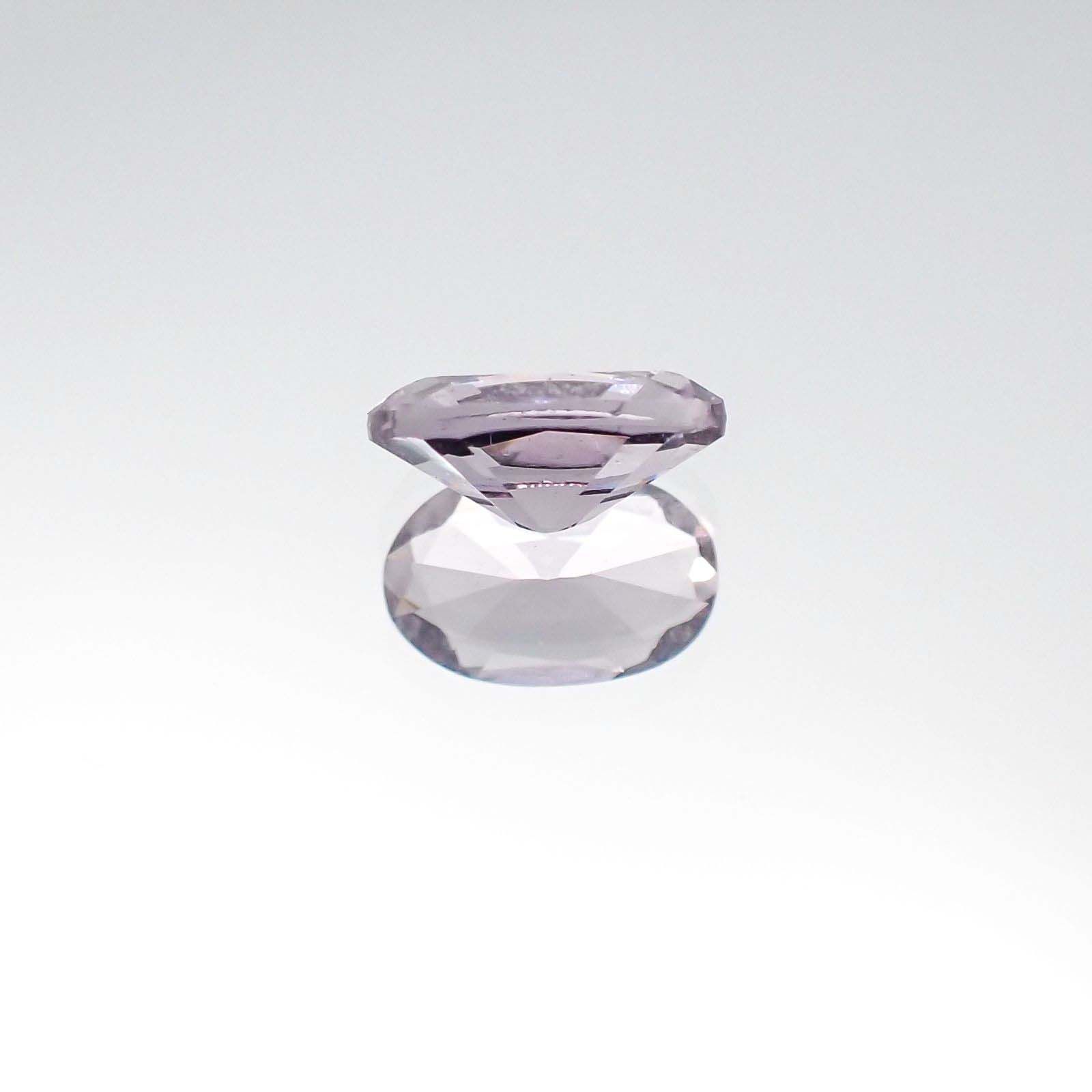 マリアライト(宝石名パープル・スキャポライト)タンザニア産 0.46ct 識別済[230722927]6.7x4.3mm前後