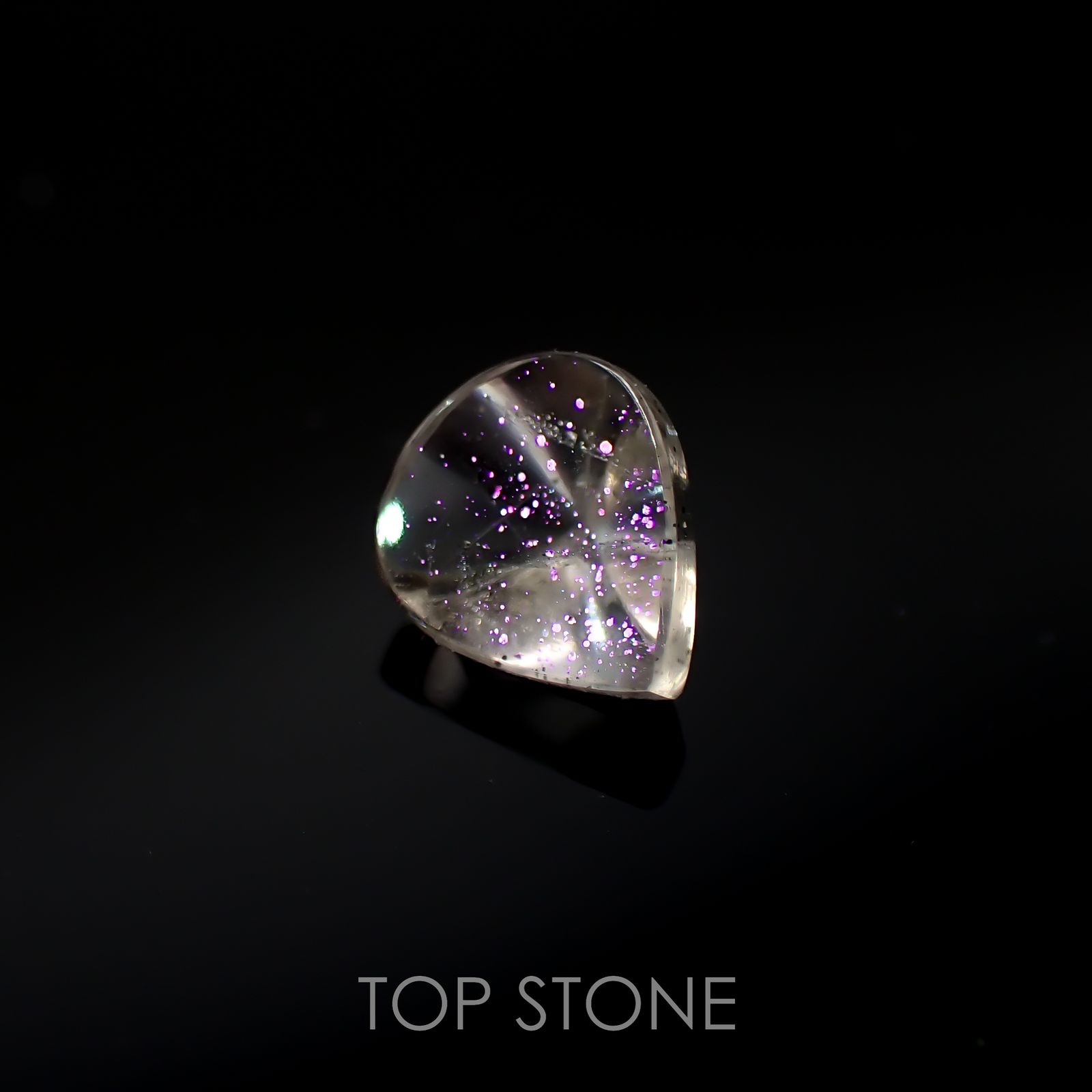 ティンカーベルクォーツ ブラジル産 0.92ct[220717041]7.1x6.2mm前後