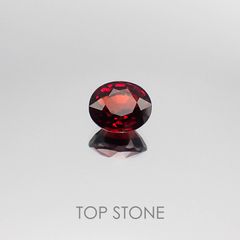スペサルティンアルマンディンガーネット マダガスカル産 ルース 2.65ct[20073694]8.2×7.1mm前後