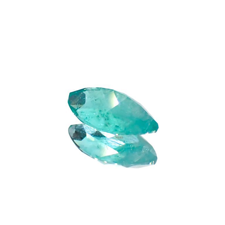パライバトルマリン(宝石名トルマリン/別名パライバ・トルマリン)ブラジル・キントス鉱山産 0.34ct 識別済[221018835]6.5x3.5mm前後