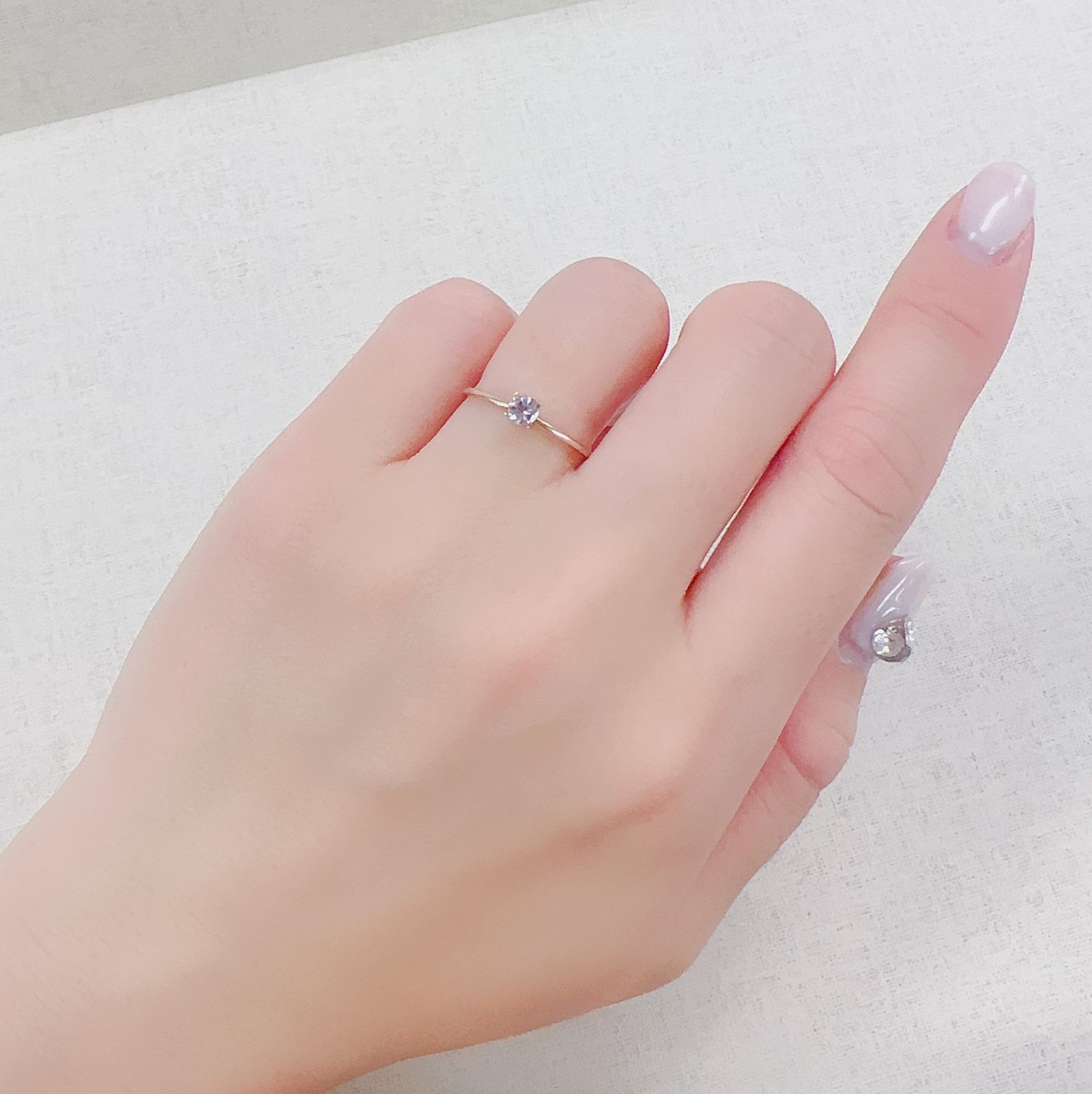 ドラゴンガーネット タンザニア産 0.19ct[230421443]3.4x3.4mm前後