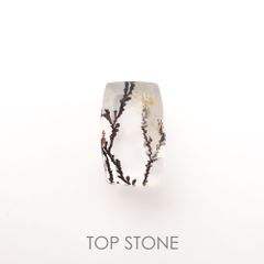 デンドリチッククォーツ ブラジル産 3.60ct[220817336]12.4x7.7mm前後