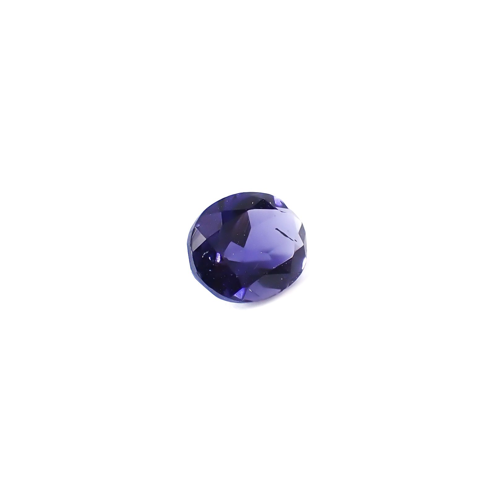 アイオライト タンザニア産 1.13ct / 8.1x6.2mm前後 [260231748]