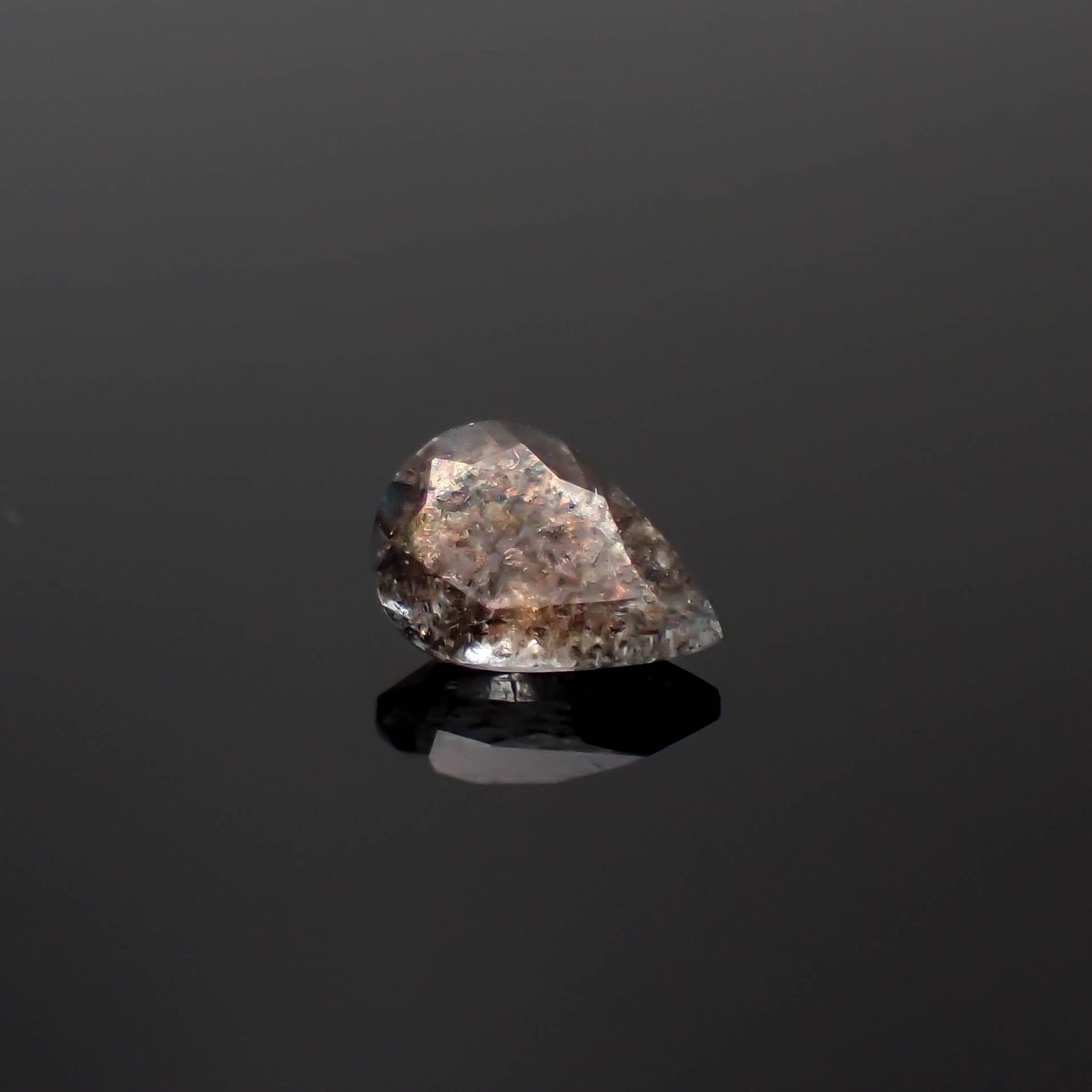 アベンチュリンアクアマリン ナイジェリア産 0.67ct[240226030]7.4x5.1mm前後