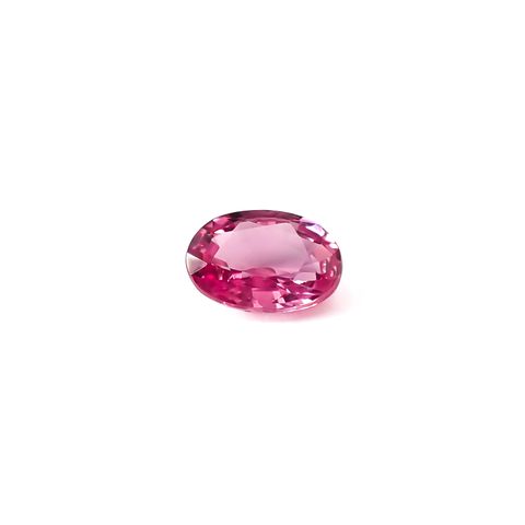 ピンクサファイア 非加熱(宝石名ピンク・サファイア)スリランカ/マダガスカル産 GIT鑑付 0.98ct / 7.06x5.13mm前後 [260432067]