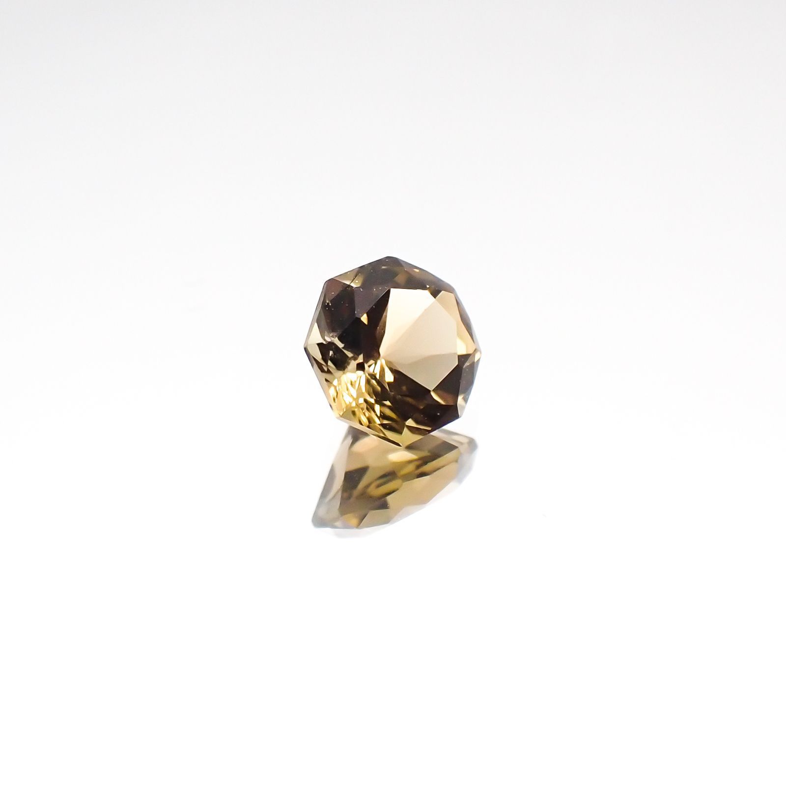 ◇オクタゴンカット◇イエロートルマリン SA(宝石名トルマリン)ブラジル/アフリカ産 0.55ct 識別済[231124208]5x5mm前後