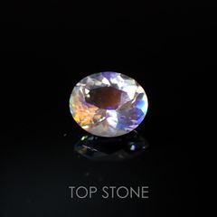 レインボームーンストーン(アンデシンラブラドライト) マダガスカル産 ルース 0.53ct[210310122]5.9×5mm前後