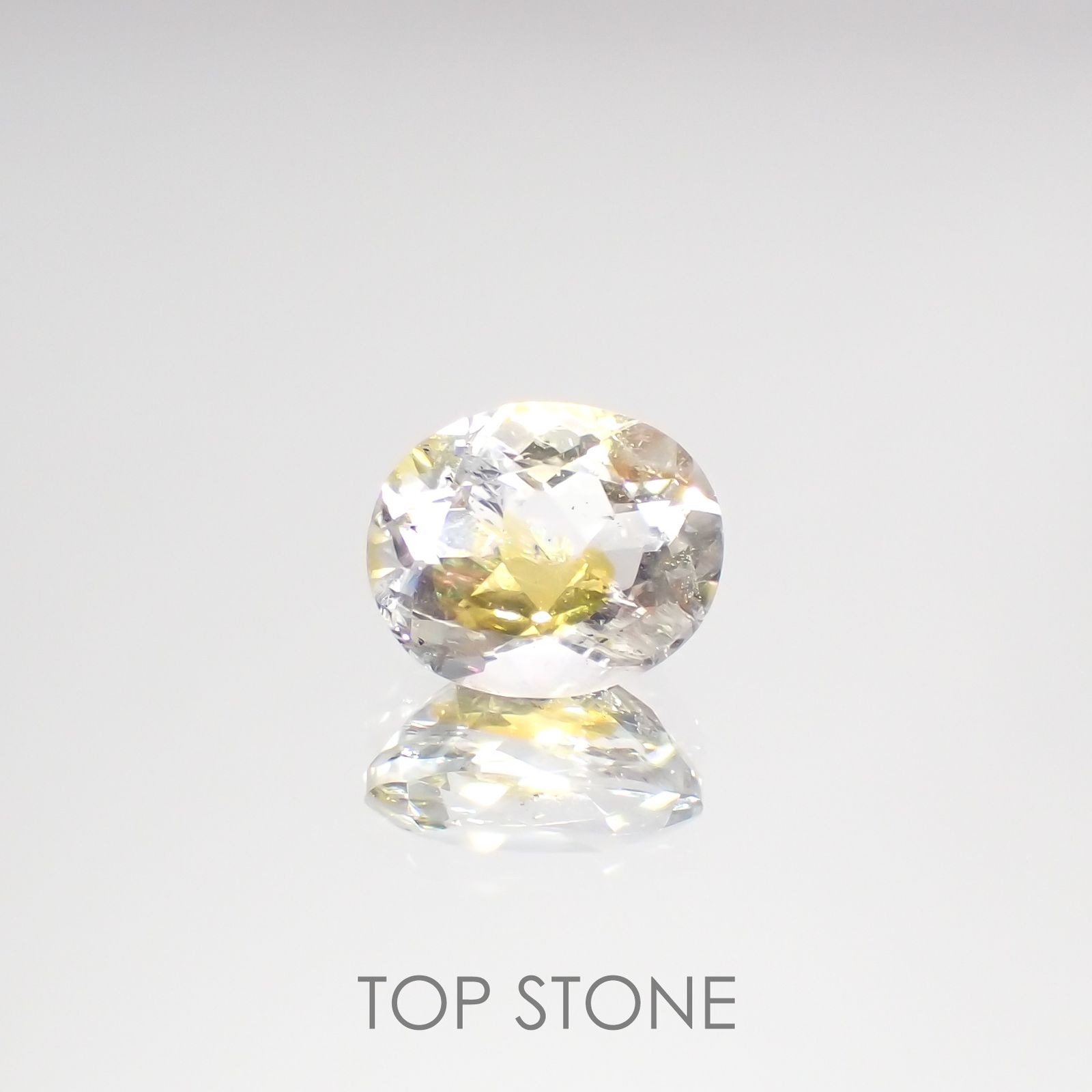 オーロラクォーツ ブラジル・ミナスジェライス産 1.85ct[220114382]8.7x7.2mm前後