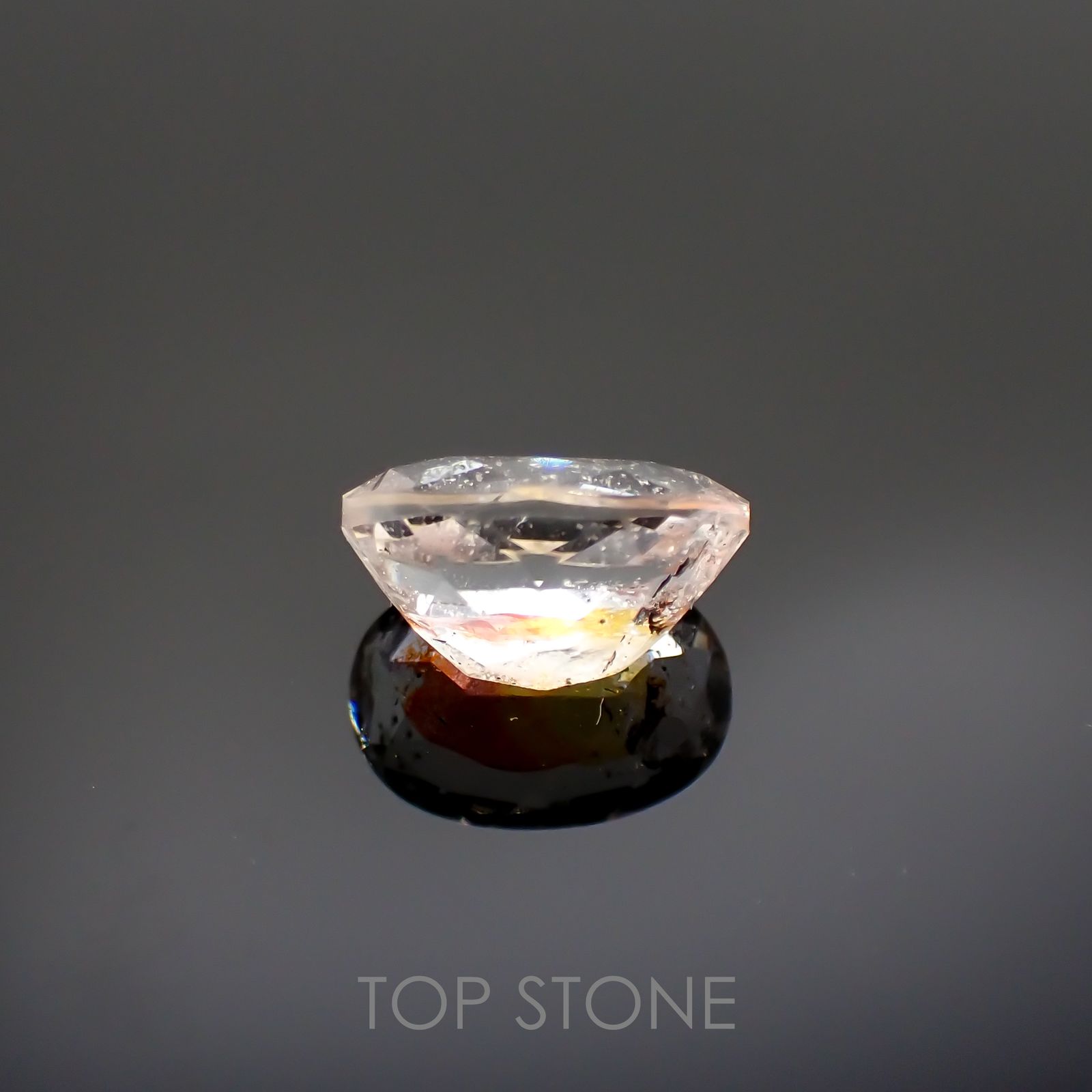 オーロラクォーツ ブラジル・ミナスジェライス産 2.95ct[220114381]10.8x7.6mm前後