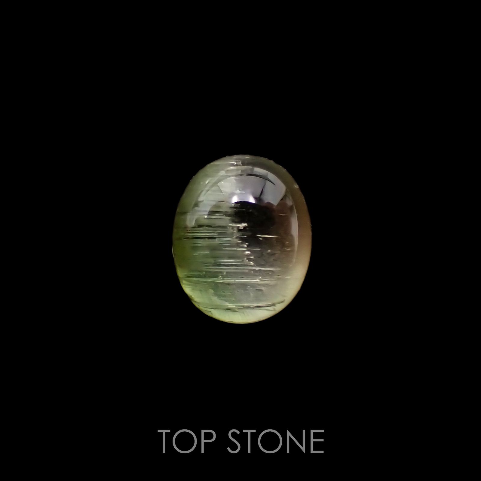 バイカラートルマリンキャッツアイ ブラジル産 0.77ct[221018609]6x4.9mm前後