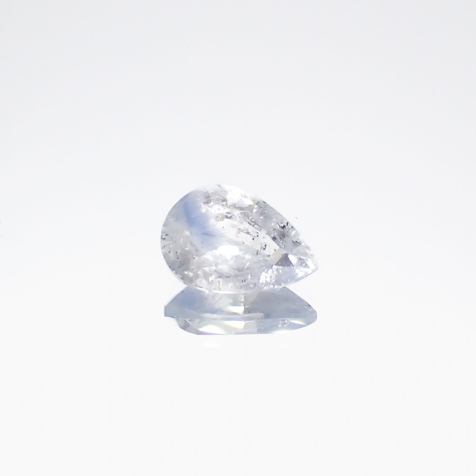デュモルチェライトインクォーツ ブラジル産 1.00ct[240125646]8.5x6mm前後