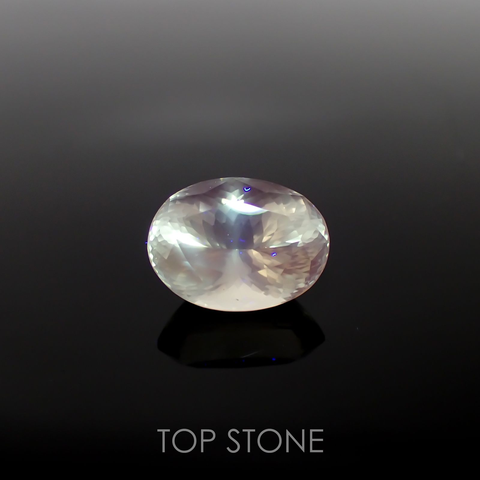 イエローシーンオーソクレース(宝石名シーン・オーソクレース)マダガスカル産 13.184ct ソ付(彩珠)[221018693]17.5x13.1mm前後