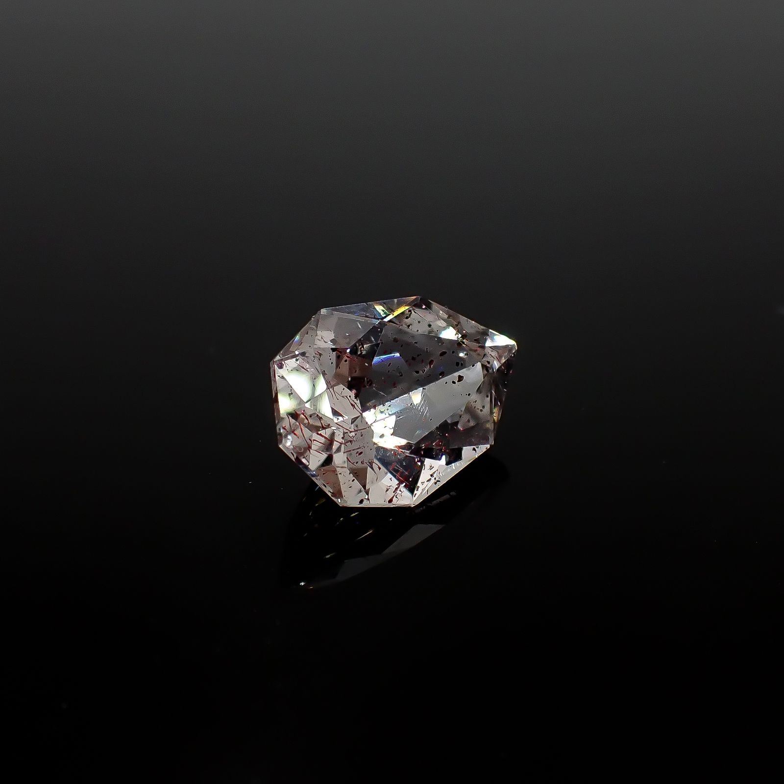 ◇カスタムカット◇ティンカーベルクォーツ ブラジル産 2.51ct[240628168]11.7x8.4mm前後