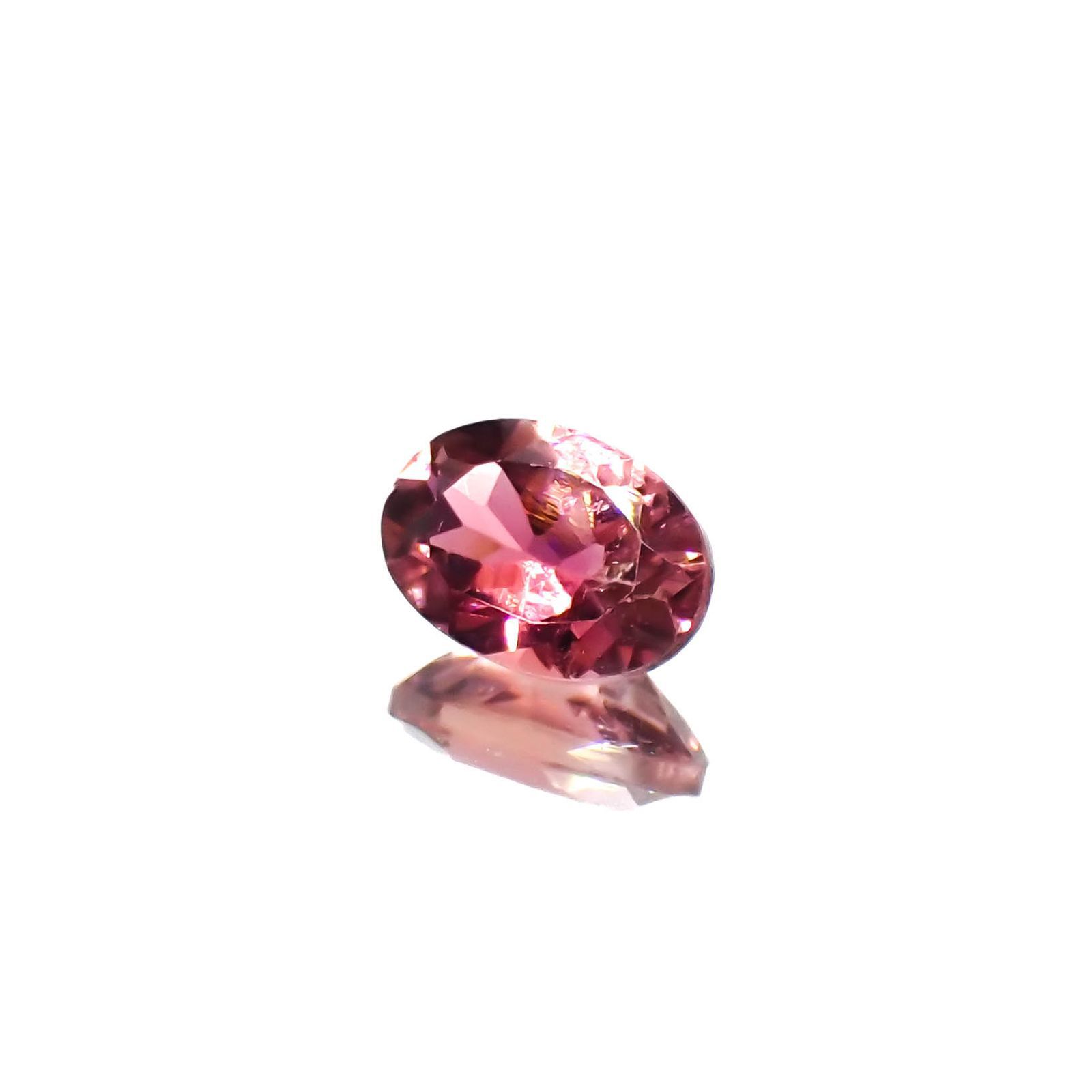 ピンクトルマリン ブラジル産 0.91ct[230220391]7.3x5.2mm前後