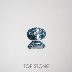 シーフォームカイヤナイト(宝石名カイヤナイト)タンザニア産 1.12ct 識別済[220616283]7.3x5.2mm前後
