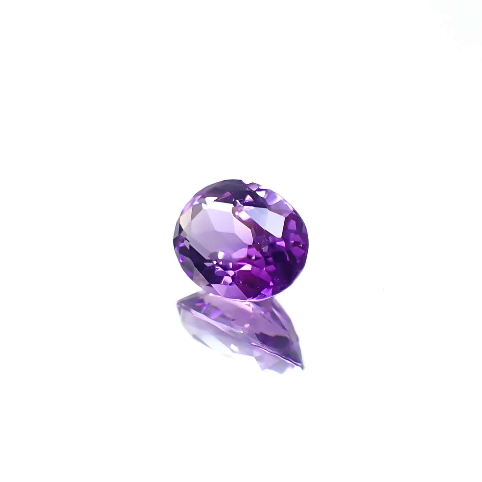 カラーシフトアメジスト ブラジル/ウルグアイ産 1.22ct [250329981]8.1x6.2mm前後