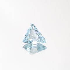 パライバトルマリン(宝石名トルマリン/別名パライバ・トルマリン)モザンビーク産 0.79ct 識別済[230522240]7.4x6.7mm前後