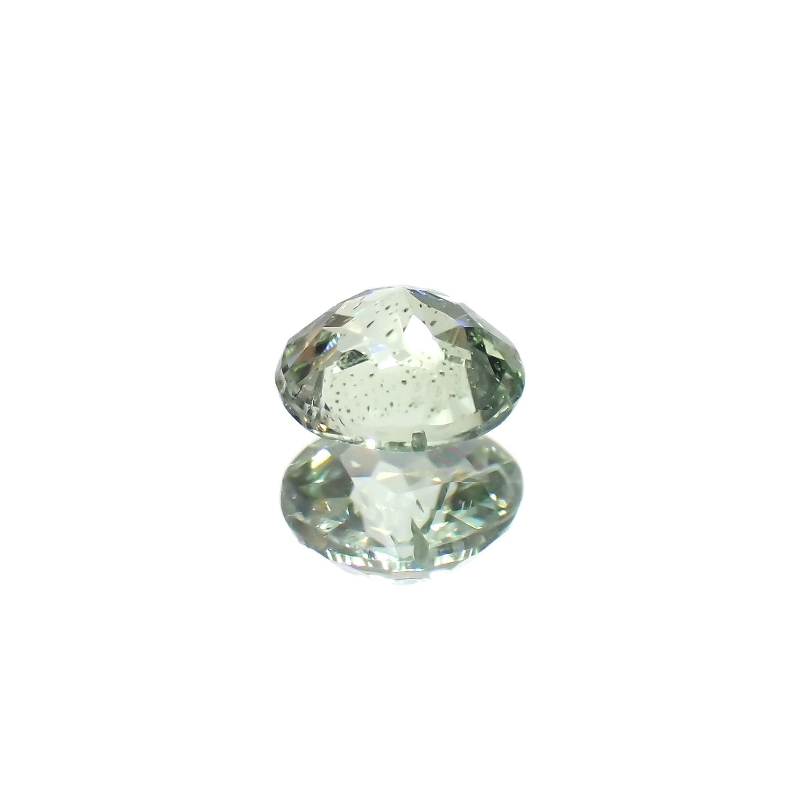 バナジウムコーネルピン(宝石名コーネルピン)タンザニア・タンガ州産 識別済 0.26ct / 3.9x3.9mm前後 [230320934]