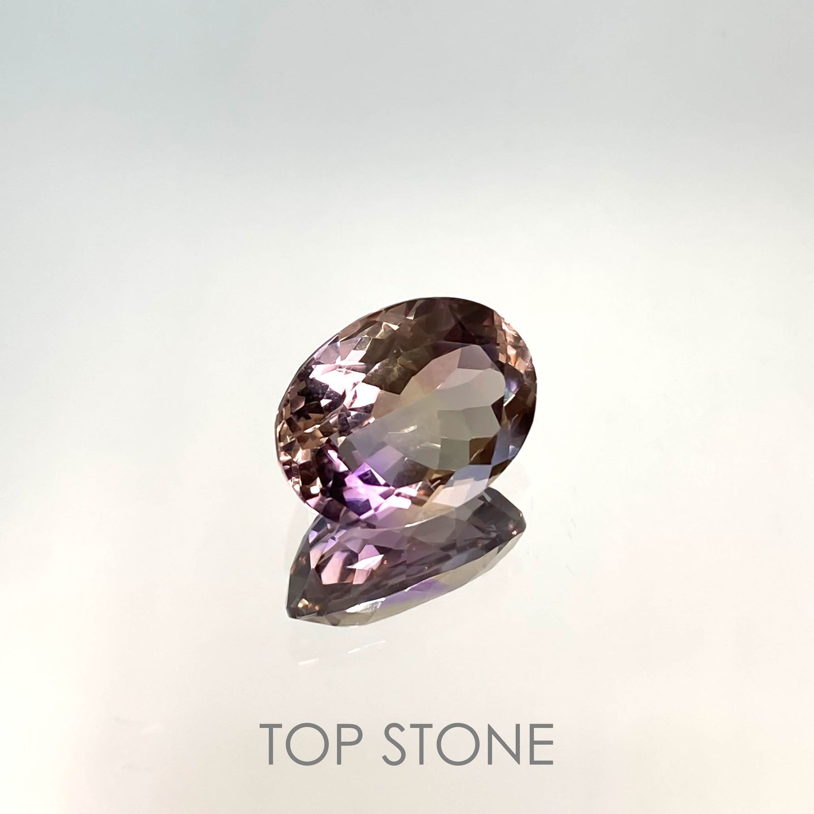 アメトリン ブラジル産 4.79ct[221018591]12.7x9.8mm前後