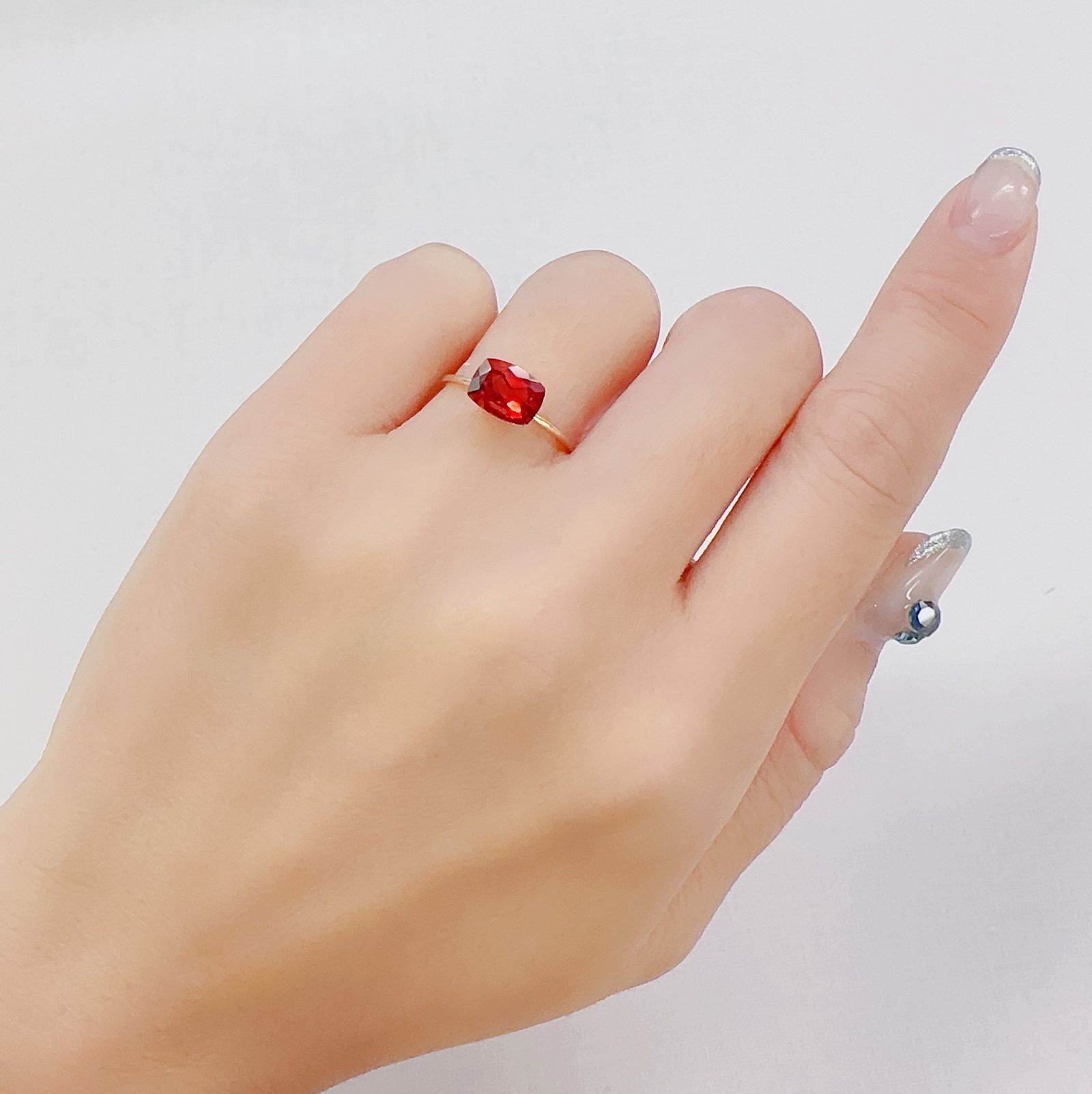 アンデシン(宝石名アンデシン/ラブラドライト)チベット産 1.09ct 識別済[230622483]8x6mm前後 | TOP  STONE(トップストーン)