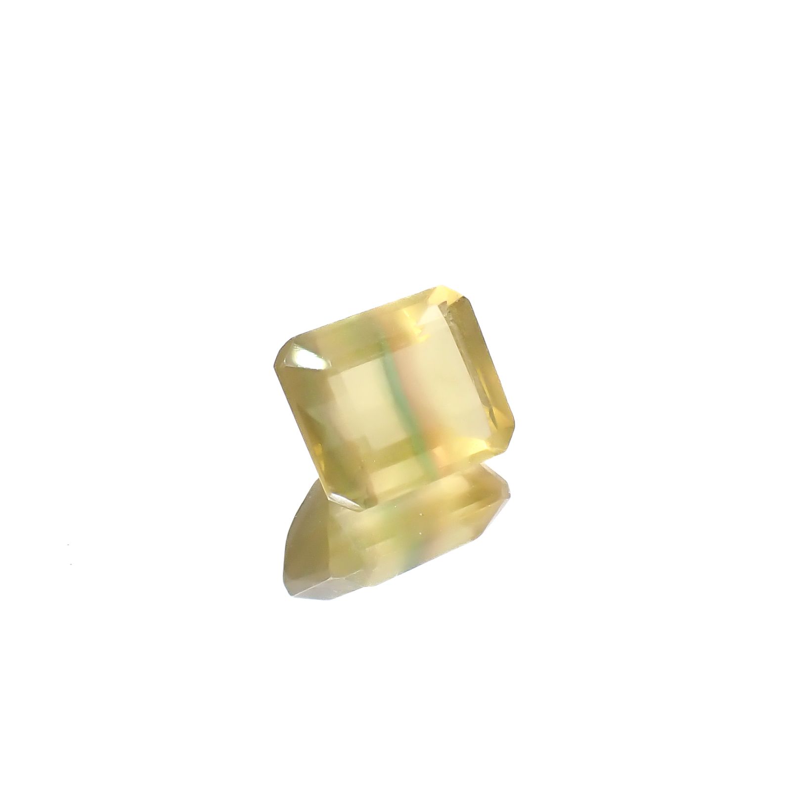 パーティカラーフローライト フルオレッセンス ブラジル産 4.48ct[240928915]10x8.1mm前後