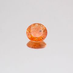 イリュージョンサンストーン(宝石名フェルドスパー) タンザニア産 1.49ct 識別済[210610867]8×7.9mm前後