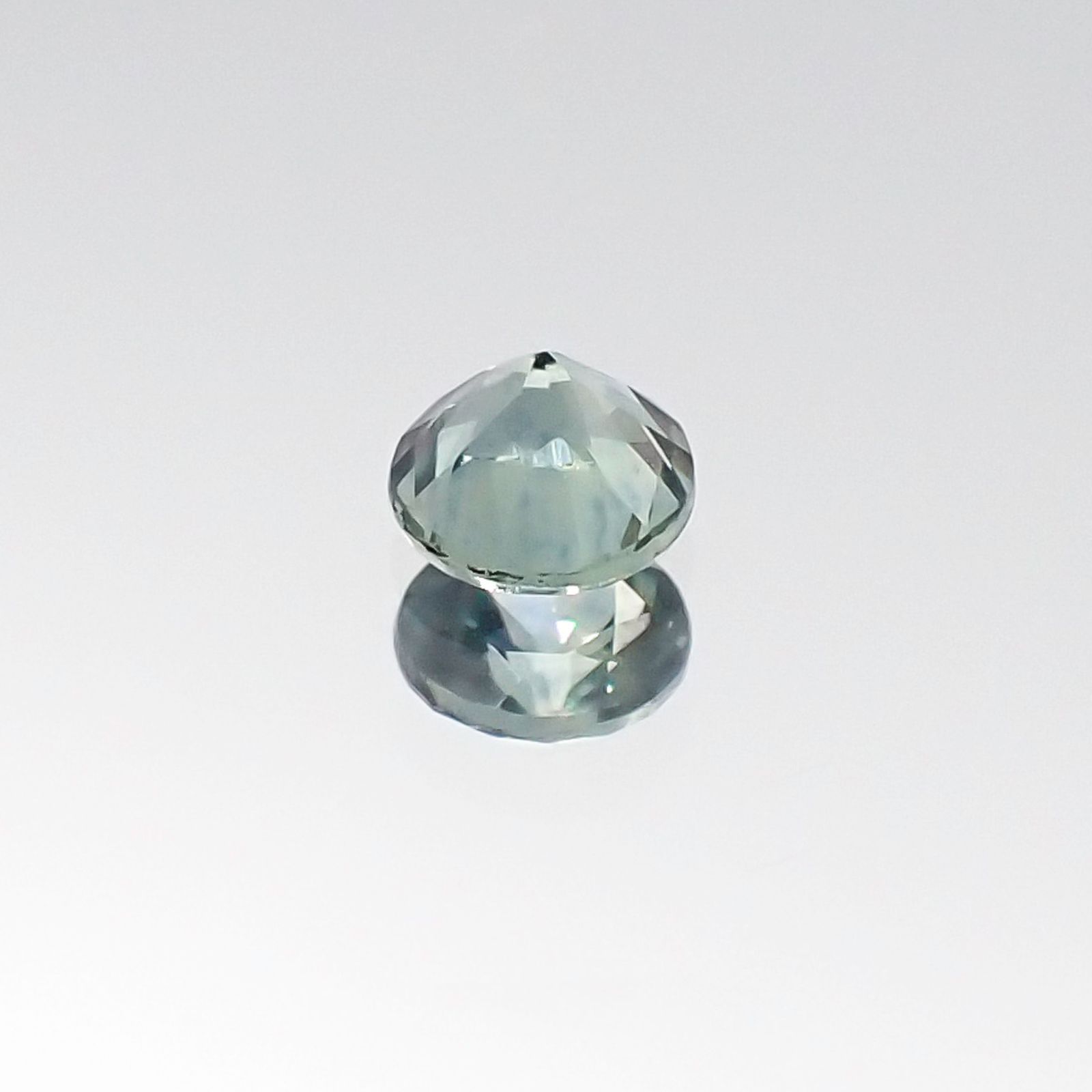 モンタナサファイア アメリカ産 ルース 0.17ct[20096055]3.2×3.1mm前後