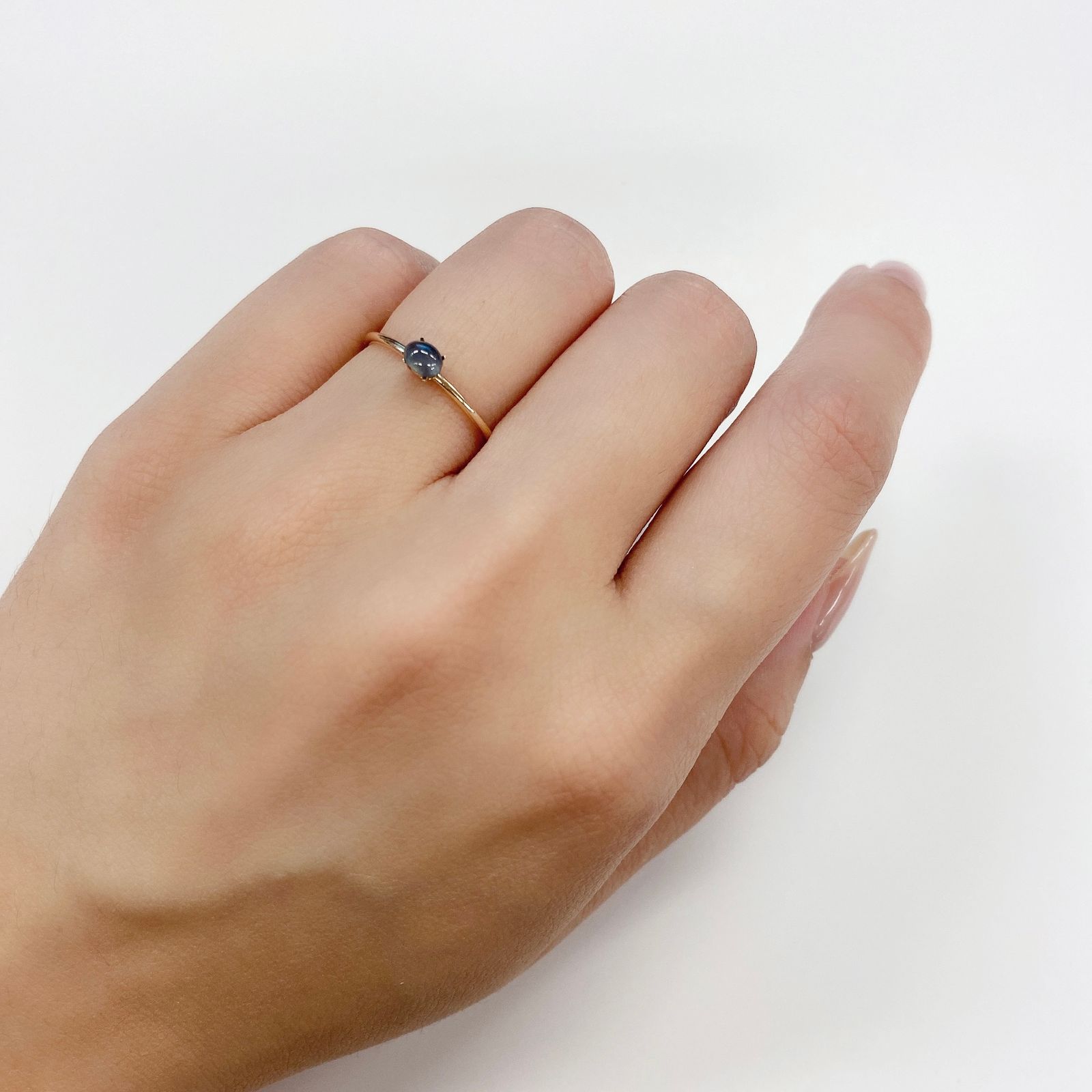 アレキサンドライトキャッツアイ(宝石名アレキサンドライト・キャッツアイ) インド産 0.31ct 識別済[210510796]4×3mm前後