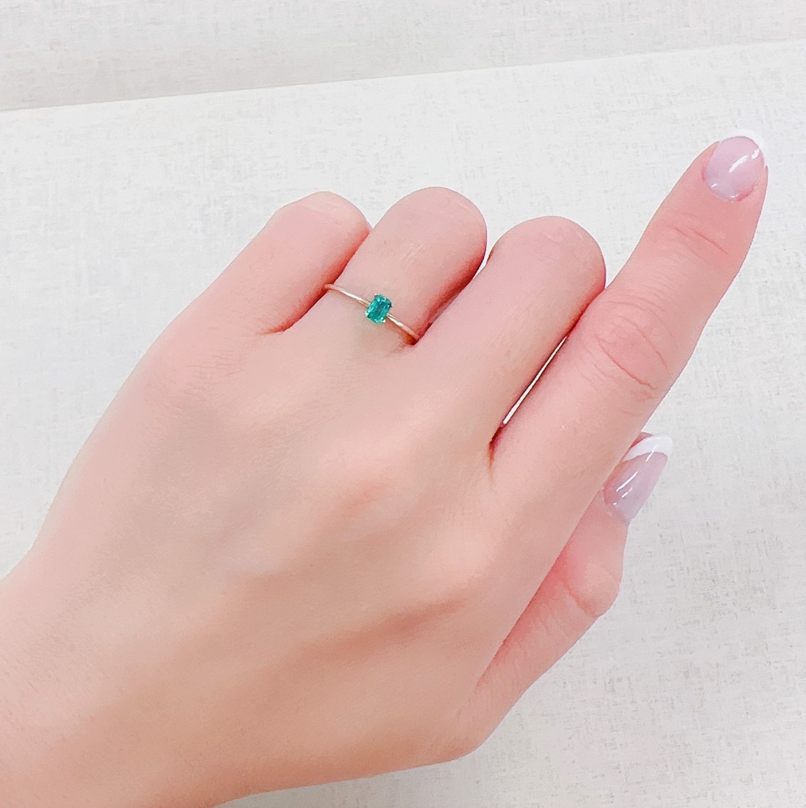 エメラルド コロンビア産 0.21ct [230421717]4.1x2.7mm前後