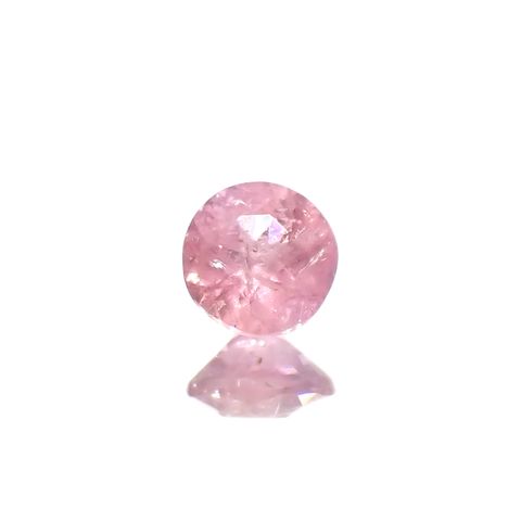ペツォッタイト(ラズベリル)(宝石名ペツォッタイト)マダガスカル産 0.12ct 識別済[231023640]3.1x3.1mm前後