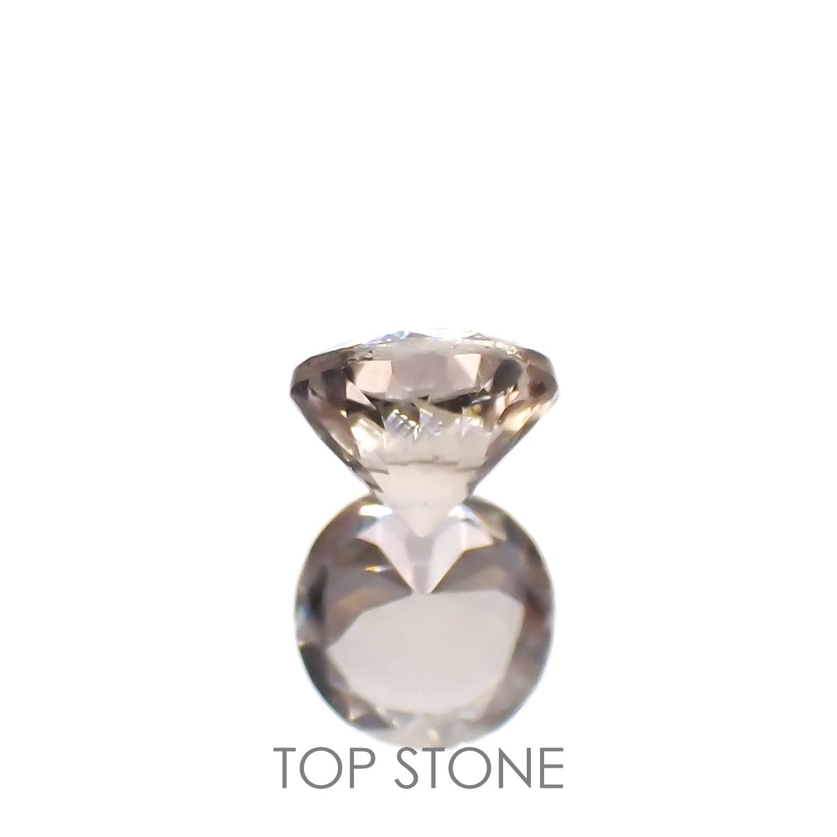 サニディン(宝石名サニディン)ドイツ産 0.20ct 識別済[221018939]3.9x3.9mm前後